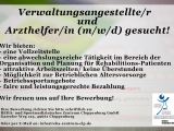 Verwaltungsangestellte/r und Arzthelfer/in (m/w/d)